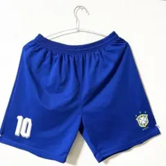 NIKE CBF ブラジル代表 ハーフパンツ ブルー - メルカリ