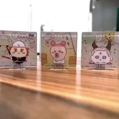 【無言取引OK】ちいかわ アクリルシーンクリップ