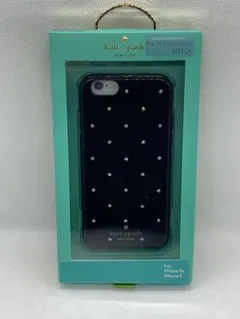 (き006)kate spade iPhone 6/6s ケース ブラック