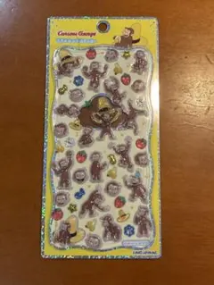 プチドロップステッカー おさるのジョージ シール