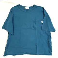 LOGOS DAYS Tシャツ L 半袖 ポケット付き グリーン メンズ ビック