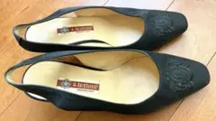 セール・上質上品 サテン《a.testoni》❤️トラディショナルバックストラップ
