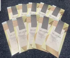 THE LEG BAR　22-25cm ひざ下丈　フィッシュネット柄　10足