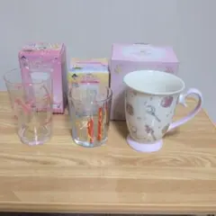 未使用　セーラームーン マグカップ 　グラス　3点