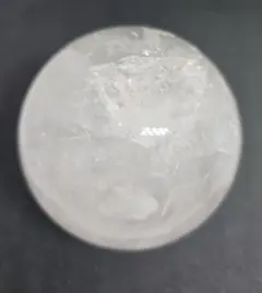 天然石虹あり 水晶のスフィア 丸玉 ご購入前に在庫確認必要YS.881
