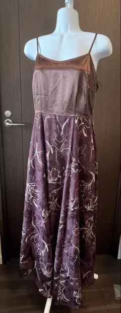 SNIDEL ワンピース キャミドッキング ニット×スカート M