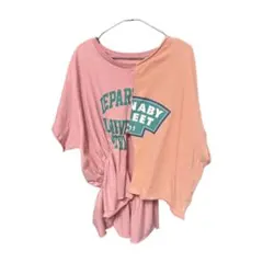 チャオパニックティピー エシンタ ウエストギャザーリメイクTEE