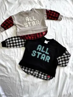 CONVERSE ALL STAR カットソー 兄弟お揃い