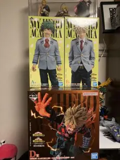 一番くじ　ヒロアカ　紡がれる想い　A賞　緑谷出久　B.D賞爆豪勝己