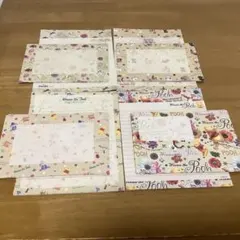 ディズニーキャラクター　レターセット　4種