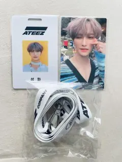 ATEEZ シーグリ2021 ソンファ トレカ 社員証 IDカード セット - メルカリ