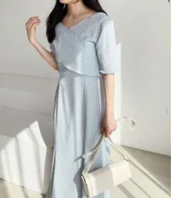 しぼしぼマルチウェイワンピース　ナイスクラップ