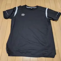 umbro アンブロ O XL プラクティスシャツ サッカー プラシャツ 黒