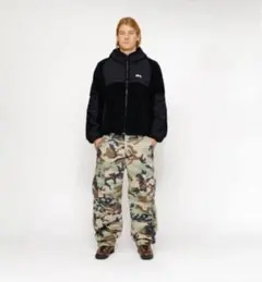 stussy ボアジャケットアウター