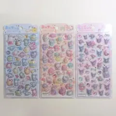 うるちゅるポップシール サンリオ 3枚セット