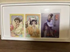 薬屋のひとりごと ブロマイド クリアカード 子翠 楼蘭 小蘭 3点セット
