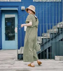 nikoand... DRYクシュイージーロンパース サロペット ニコアンドのサムネイル