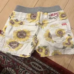 MPS ひまわり柄 ショートパンツ　120cm