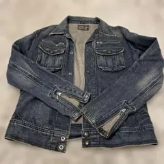 ✨新品未使用✨デニムジャケット Lee 無地 シンプル デニム Mサイズ