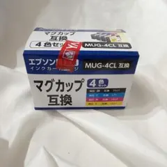Aエプソン　インクカートリッジエプソン用 互換インク MUG-4CL 4色セットのサムネイル