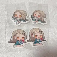 学園アイドルマスター　学マス ゼリー&ステッカー　 篠澤広　4枚
