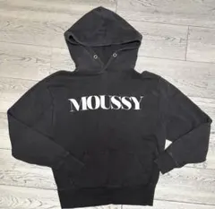 MOSSY フード付きパーカー 黒