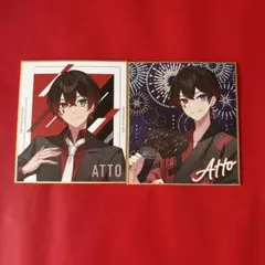 【AMPTAK】あっとくんミニ色紙セット