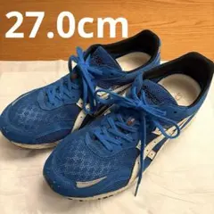 ASICS ターサー ジャパン ランニングシューズ ブルー 27.0のサムネイル