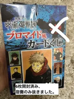 呪術廻戦展 ブロマイド風カードくじ 21種中20種