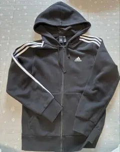 adidas ブラック Sサイズ パーカー