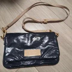MARC BY MARC JACOBS ネイビーショルダー バッグ