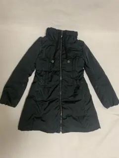 モンクレール　Aライン　ダウンコート　難あり　ブラック