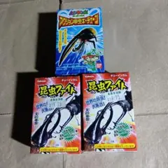 カバヤ 昆虫ファイト フィギュア 2個セット＆ムシキングフィギュア