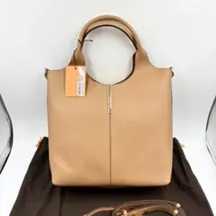 新品未使用！送料込み★TOD'S★レザー ショッピング トート バッグ