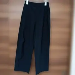 UNIQLOジャージーカーブパンツ丈短め XS ブラック