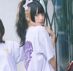 レア✨未使用】金子理江 黒宮れい reirie れいりえ 顔Tシャツ - メルカリ