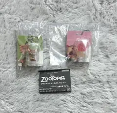 ズートピア　ガチャ　ブリスターチャームコレクション　ガチャガチャ　ニック　アイス