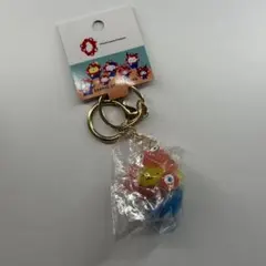 新品未使用未開封品 ミャクミャク ポムポムプリン クリア キーホルダー