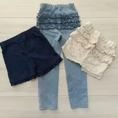 petit　main　ハーフパンツ　レギンス　100 110