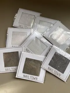 【新品未使用】ネイル　ラメパウダーセット
