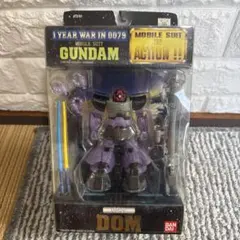 BANDAI MOBILE SUIT IN ACTION ドム