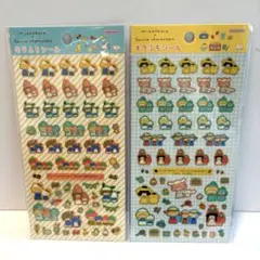 mizutama × Sanrio characters キラふちシール 2種