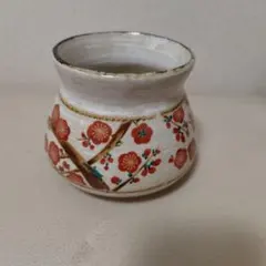 ★●萬宝窯 陶器 壺 梅文様 貫入釉