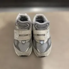 New Balance 990v6 キッズスニーカー グレー 16センチ