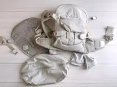 美品★エアバギー　抱っこ紐 サンドアッシュ　スタッフバック・ベルトカバー