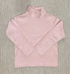 美品⭐︎UNIQLO ストレッチフリース リブハイネック　KIDS 120cm