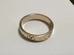 ◇GUCCI グッチ◇GG リング ICON 750ホワイトゴールド サイズ7号