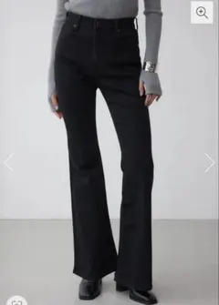 AZUL by moussy♡フレアデニム♡デニム♡ブラックのサムネイル
