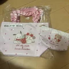 サンリオくじ　Lil ala mode ×sanrioポーチミニトート新品未使用