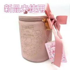 ♦︎新品♦︎化粧ポーチ　バニティポーチ　コンパクト　筒形　マイメロディ　プレゼント